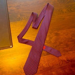 Hermes Link tie Blue/Red